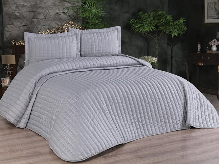 L'essentiel linge de maison Dublin - Gris